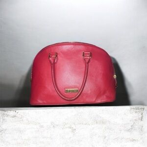 Joy & Iman Chic Red Satchel